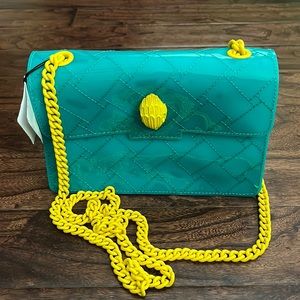 Kurt Geiger London Kensington Vinyl Shoulder Bag